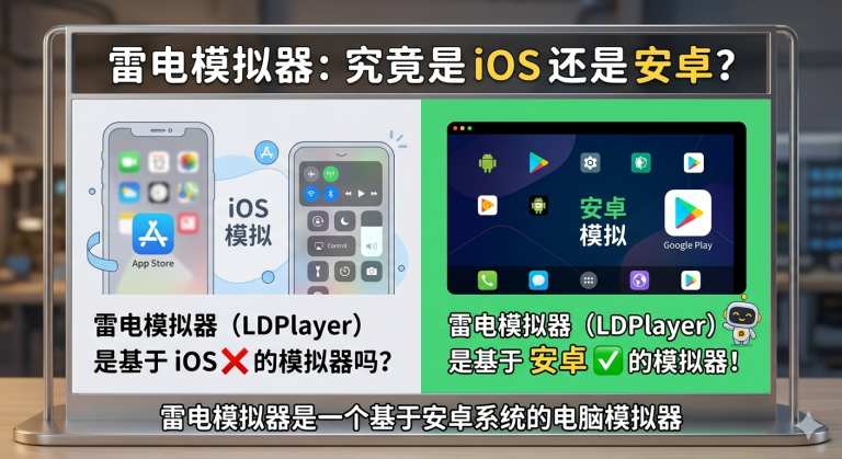 雷电模拟器是安卓还是iOS？一文搞懂它的真实身份
